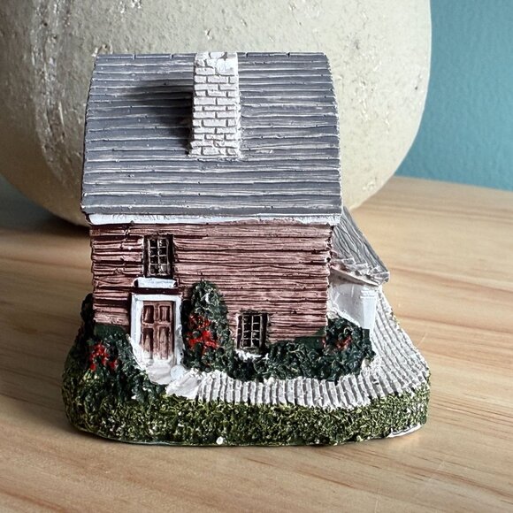 Set Of 3 American Dream Homes 1987 Posible Dreams LLC Miniature Houses - Picture 7 of 14